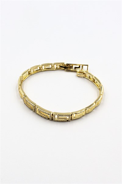 Labyrinth Jewelry Model Xuping Non-Tarnish Bracelet – Gold | Sparkling, Elegant, and Durable