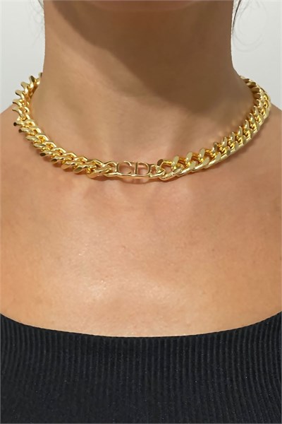 Brand Thick Gold Chain Necklace
