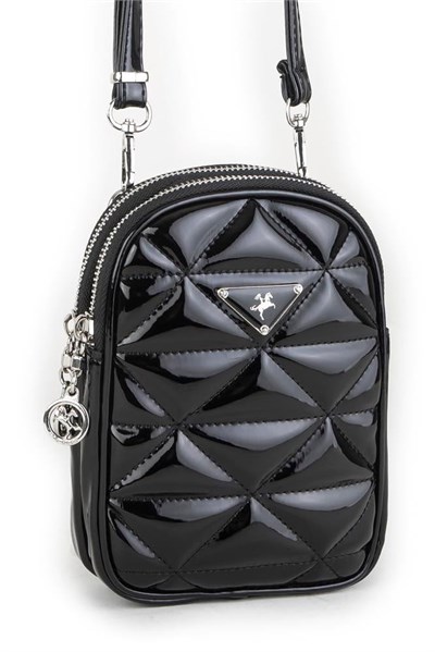 Nas Bag Crossbody Bag Quilted Patent Leather