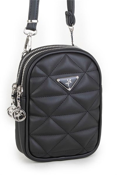 Nas Bag Crossbody Bag Quilted - Black
