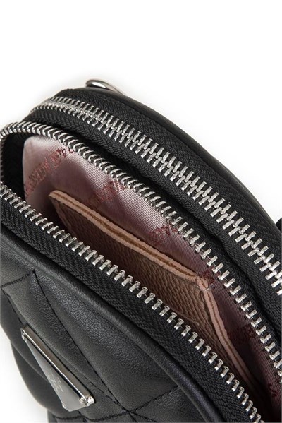 Nas Bag Crossbody Bag Quilted - Black