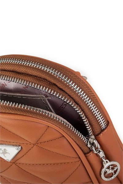 Nas Bag Crossbody Bag Quilted - Tan