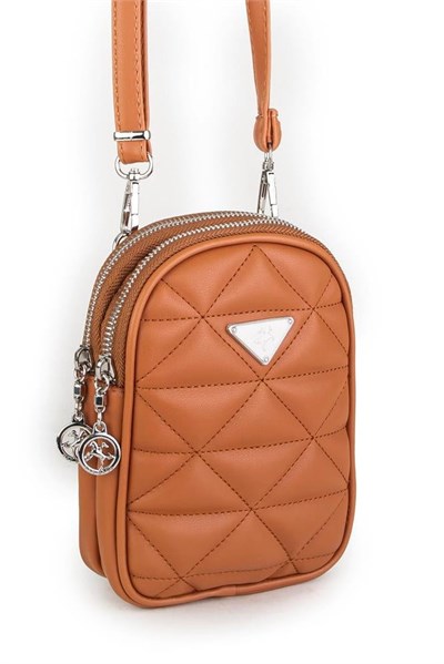 Nas Bag Crossbody Bag Quilted - Tan