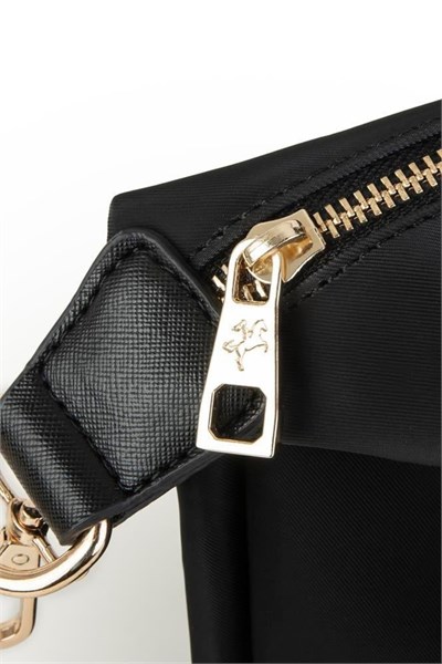 Nas Bag Extra Large Shoulder Bag Black Buzzy (Width 44 cm, Length 32 cm)