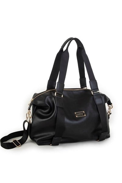 Nas Bag Extra Large Shoulder Bag Black Nero (Width 44 cm, Length 32 cm)