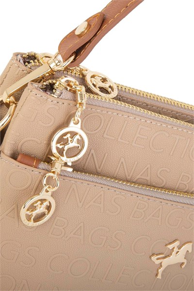 Nas Bag Womens Crossbody Bag - Sand