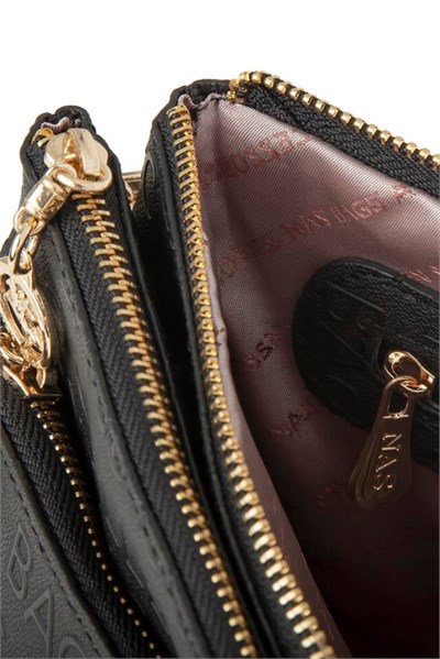 Nas Bag Womens Crossbody Bag - Black