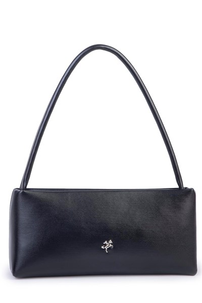 Nas Bag Women’s Basic Baguette Shoulder & Crossbody Bag - Black, Kımera