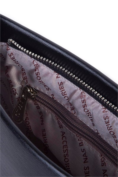 Nas Bag Women’s Basic Baguette Shoulder & Crossbody Bag - Black, Kımera