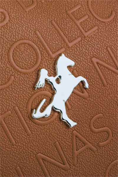 Nas Bag Women’s Belt Bag - Tan with Embossed Finish