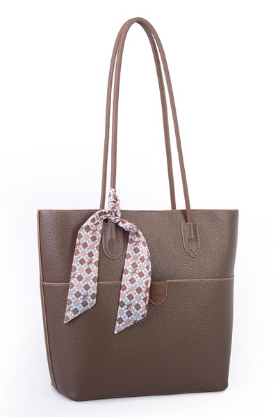 Nas Bag Women’s Large Two-Piece Shoulder Bag Set - Taupe, Lopez
