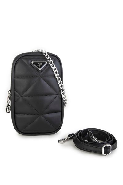 Nas Bag Womens Crossbody Bag - Black