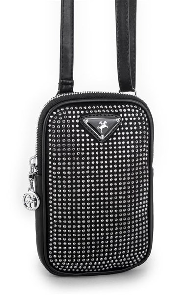 Nas Bag Womens Crossbody Bag with Silver Stones