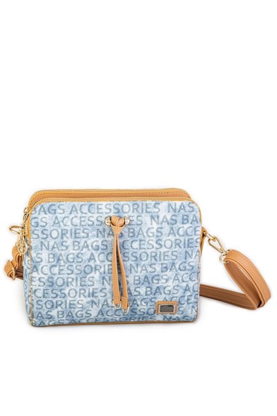 Nas Bag Womens Crossbody Bag - Denim Blue