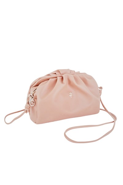 Nas Bag Women’s Crossbody Bag - Powder Pink (19 × 17 × 9 cm)