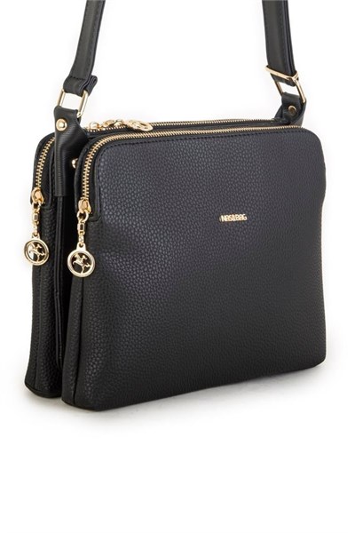 Nas Bag Womens Crossbody Bag - Black Belinda