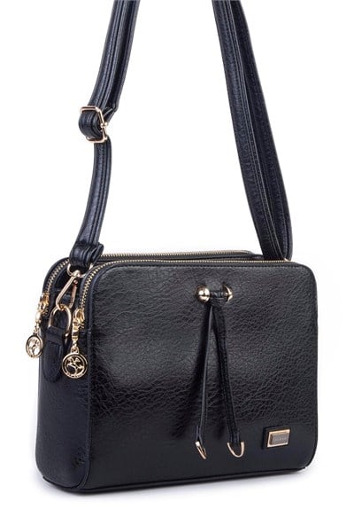 Nas Bag Womens Crossbody Bag - Black Victoria