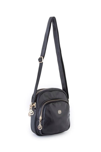 Nas Bag Womens Crossbody Bag Washed - Black