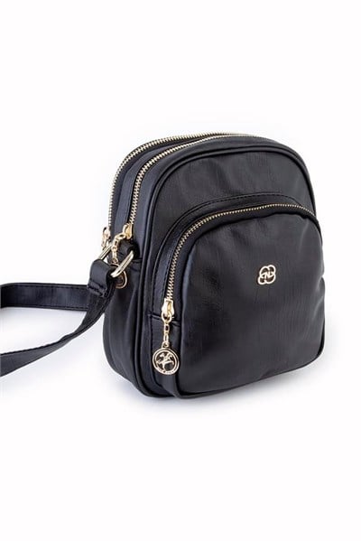 Nas Bag Womens Crossbody Bag Washed - Black