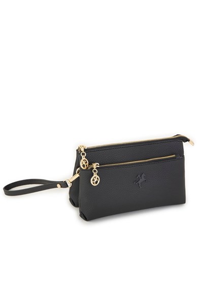 Nas Bag Womens Crossbody and Clutch Bag - Black Natural