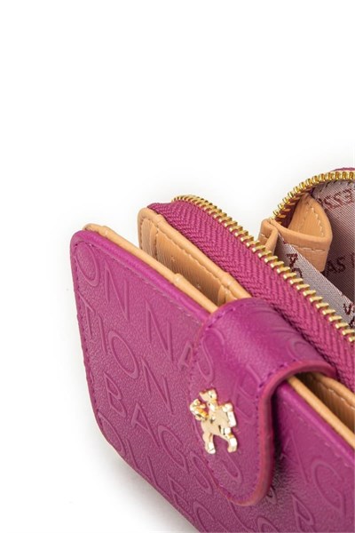 Nas Bag Womens Multi-Card Slot Wallet - Burgundy