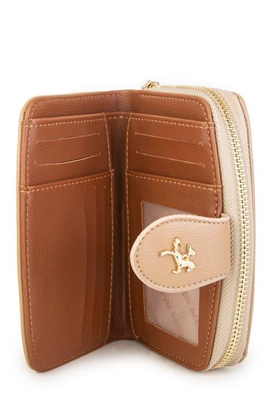 Nas Bag Womens Multi-Card Slot Wallet - Sand