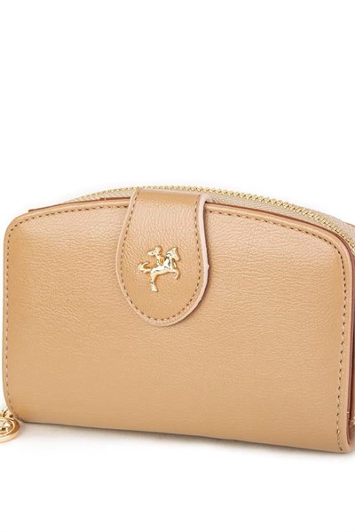 Nas Bag Womens Multi-Card Slot Wallet - Sand