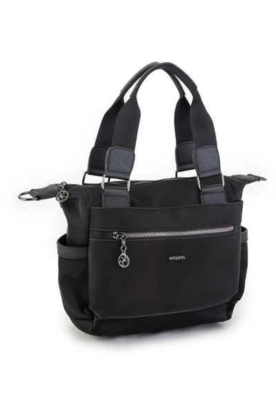 Nas Bag Kadın El Çantası - Siyah Buzzy