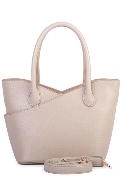 Nas Bag Premium Collection Women’s Handbag & Shoulder Bag - Sand, Lopez