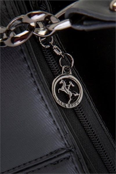 Nas Bag Womens Hand and Shoulder Bag - Black