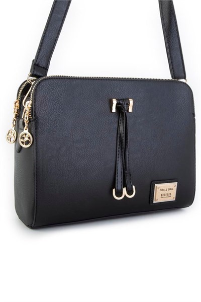 Nas Bag Womens Crossbody Bag - Black
