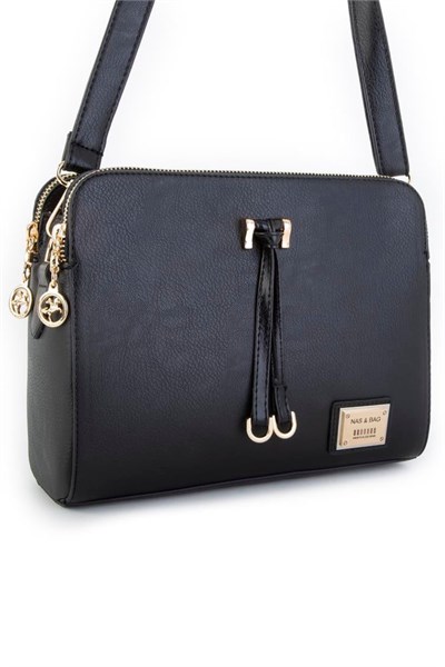 Nas Bag Womens Crossbody Bag - Black