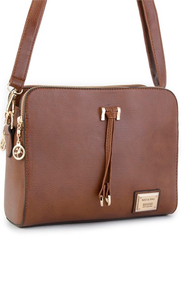 Nas Bag Womens Crossbody Bag - Tan
