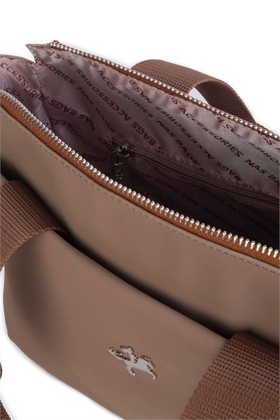 Nas Bag Womens Lightweight Shoulder Hand and Crossbody Bag - Beige