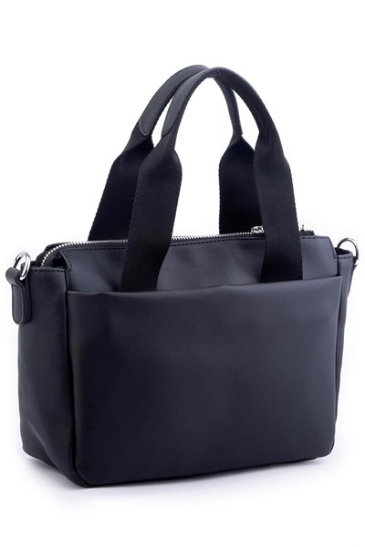 Nas Bag Womens Lightweight Shoulder Hand and Crossbody Bag - Black