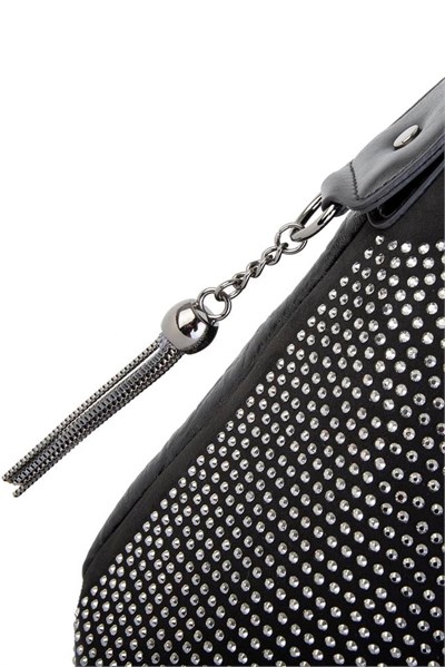Nas Bag Womens Shoulder Bag - Black Silver