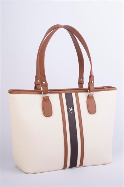 Nas Bag Womens Shoulder Bag Sporty Stylish Adjustable Shoulder Strap Lcst - Cream Tan Brown