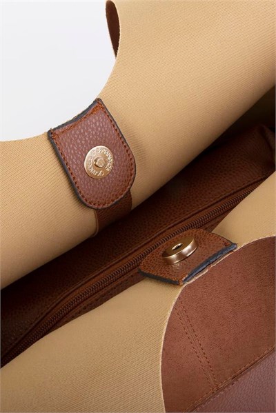 Nas Bag Womens Suede Shoulder Bag - Tan