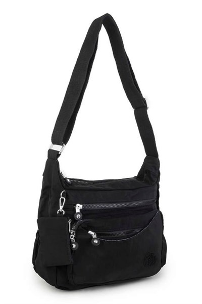 Nas Bag Womens Crossbody Bag - Black