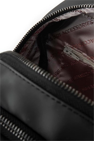 Nas Bag Women’s Satin Backpack - Black