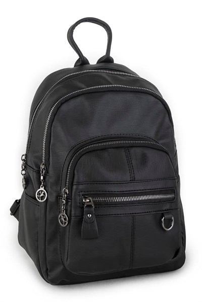 Nas Bag Women’s Washed Backpack - Black