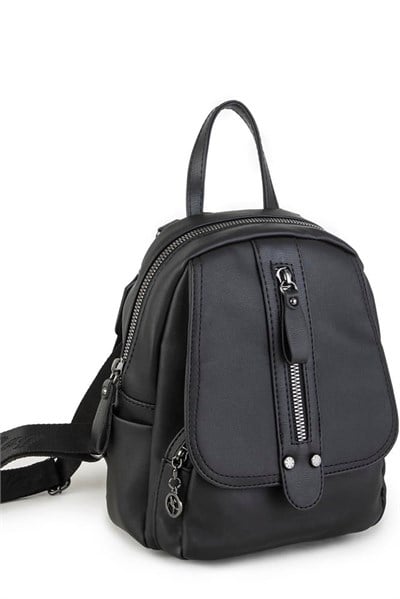 Nas Bag Women’s Convertible Backpack and Shoulder Bag - Black Dona