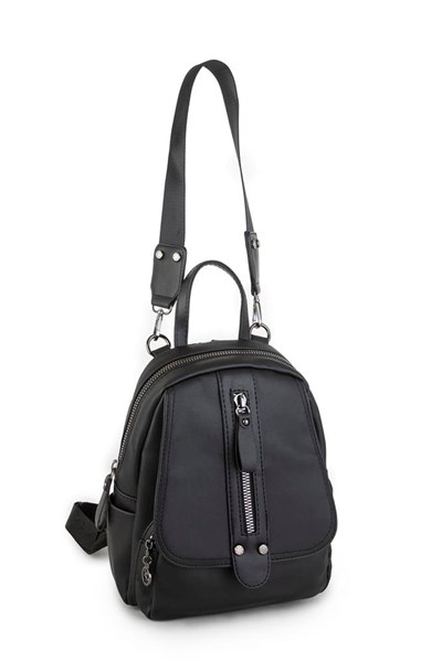 Nas Bag Women’s Convertible Backpack and Shoulder Bag - Black Dona