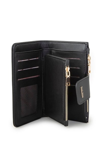 Nas Bag Women’s Horizontal Wallet - Black Karaca