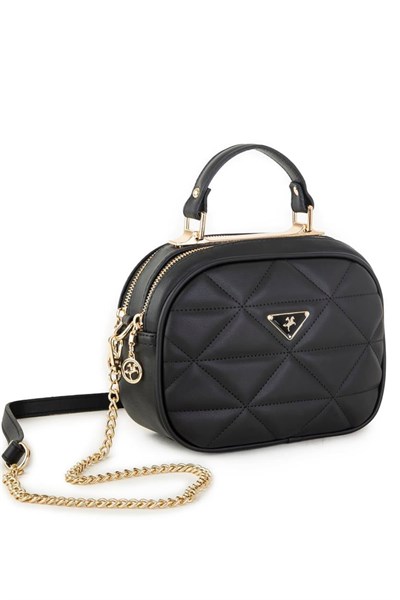 Nas Bag Women’s Chain Crossbody Bag - Black