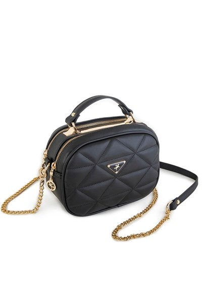 Nas Bag Women’s Chain Crossbody Bag - Black