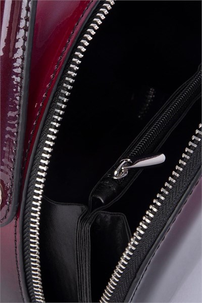 Nas Bag Mini Womens Handbag and Crossbody Bag - Burgundy Smoke