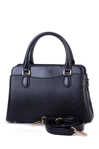 Nas Bag Women’s Elegant Medium Handbag & Shoulder Bag - Black, Victoria