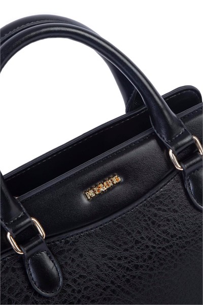 Nas Bag Women’s Elegant Medium Handbag & Shoulder Bag - Black, Victoria