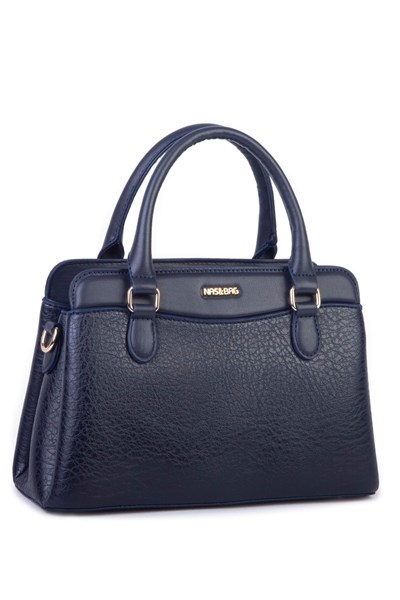 Nas Bag Women’s Elegant Medium Handbag & Shoulder Bag - Navy, Victoria